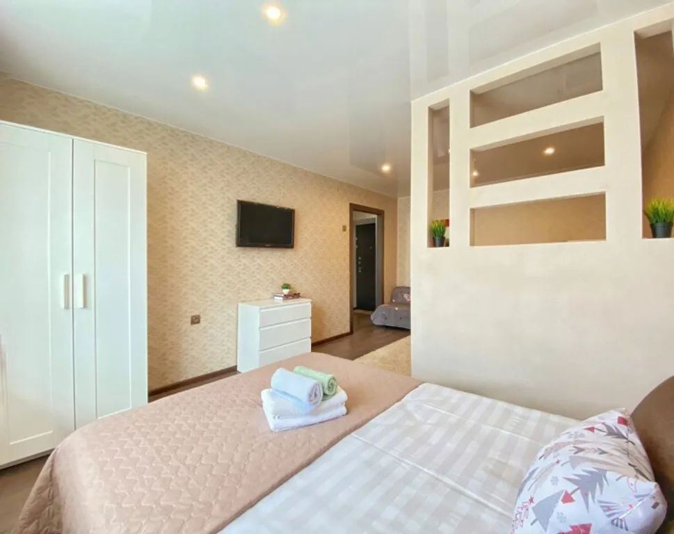 Квартира Уютная 1к-квартира Апарт-Комфорт в Центре города, бассейн и кафе рядом — Ярославль