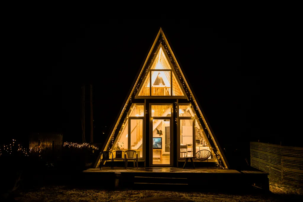 Дом с террасой и мангальной зоной для отдыха