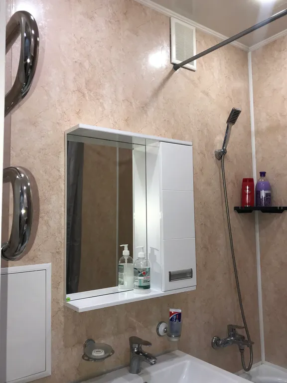 Квартира-студия с панорамным балконом