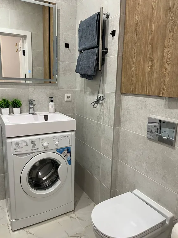 Стильная студия в современном комплексе