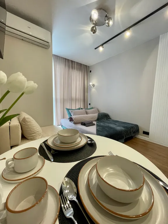 Квартира Квартира Студия с видом на море в одном из самых красивых ЖК Сочи парк — Сочи