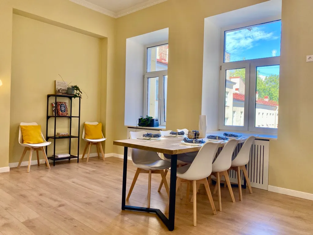 Роскошная трехкомнатная квартира для 6 гостей на Васильевском острове