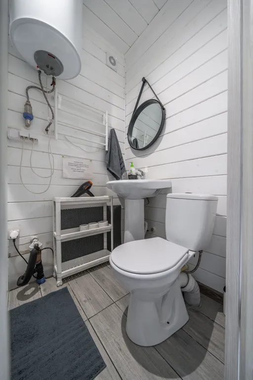 Современный домик с баней