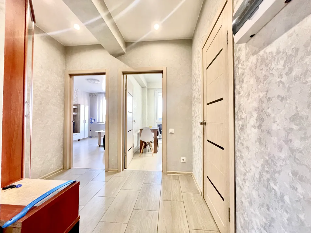 Большая однокомнатная квартира в доме с закрытой территорией