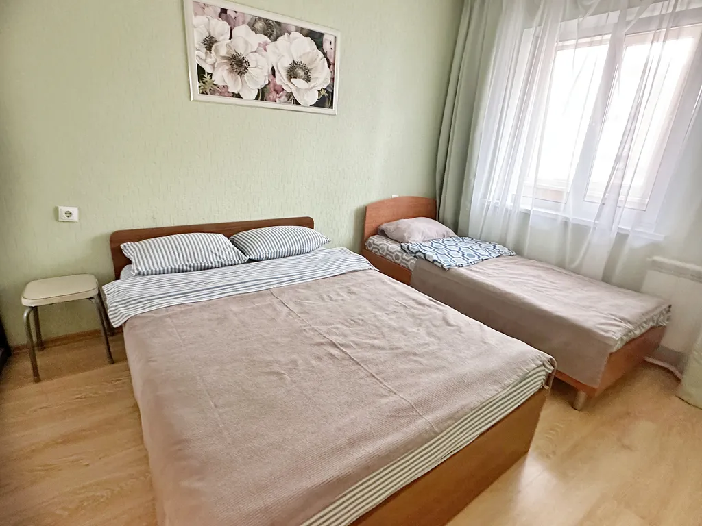 Двухкомнатная квартира в 10 минутах пешком от набережной