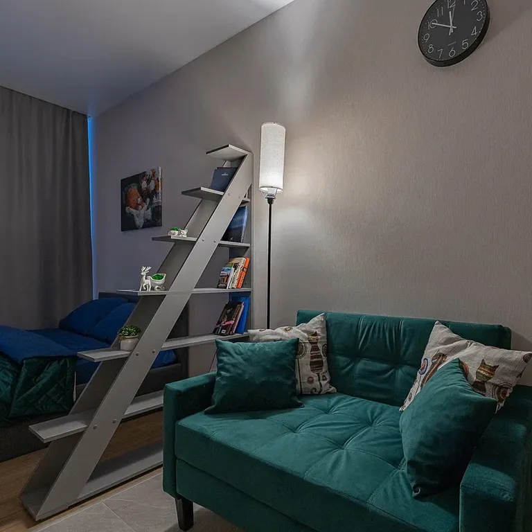 Уютная студия с современным ремонтом рядом с центром