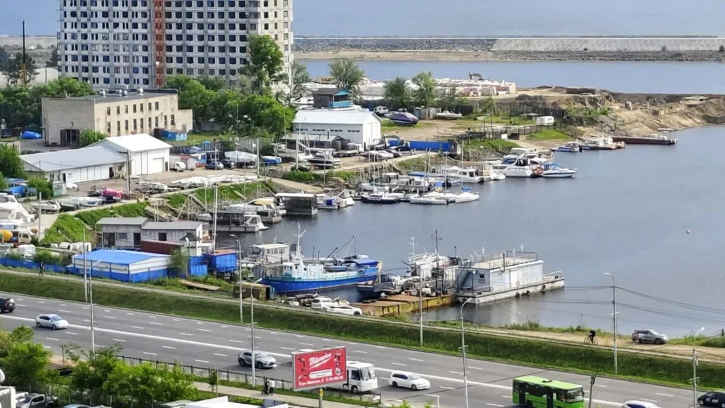 Квартира Апартаменты Виктория с видом на Амур — Хабаровск