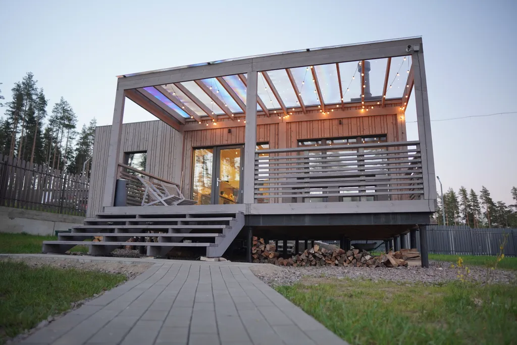 Коттедж Дом в 800 метрах от Финского залива — аренда посуточно в Приветнинское