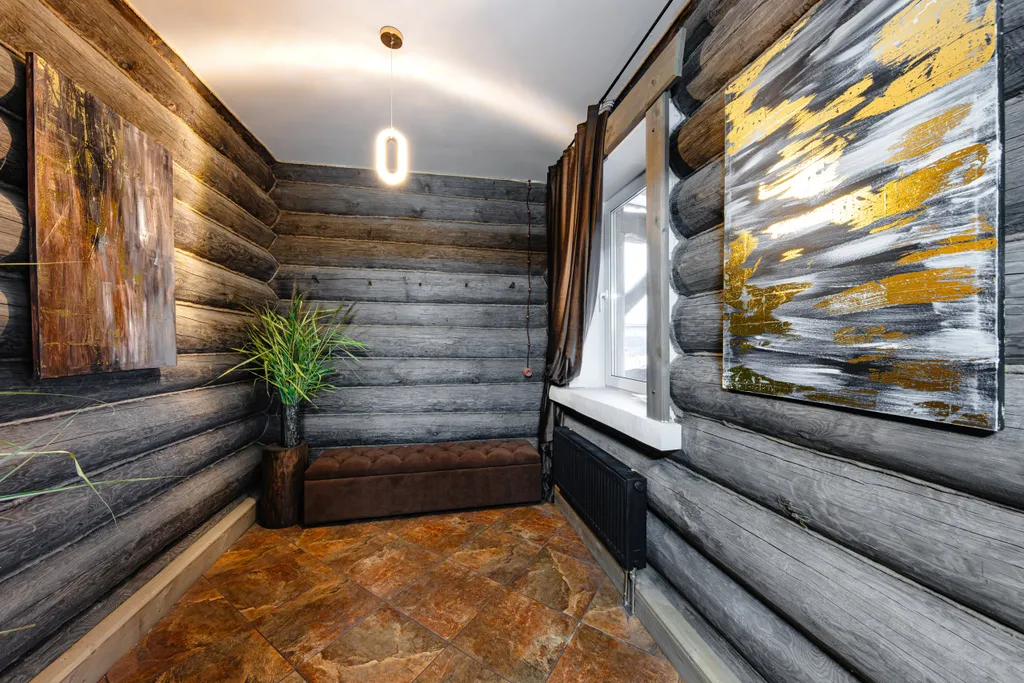 Дом  с летней кухней на три спальни с камином и террасой