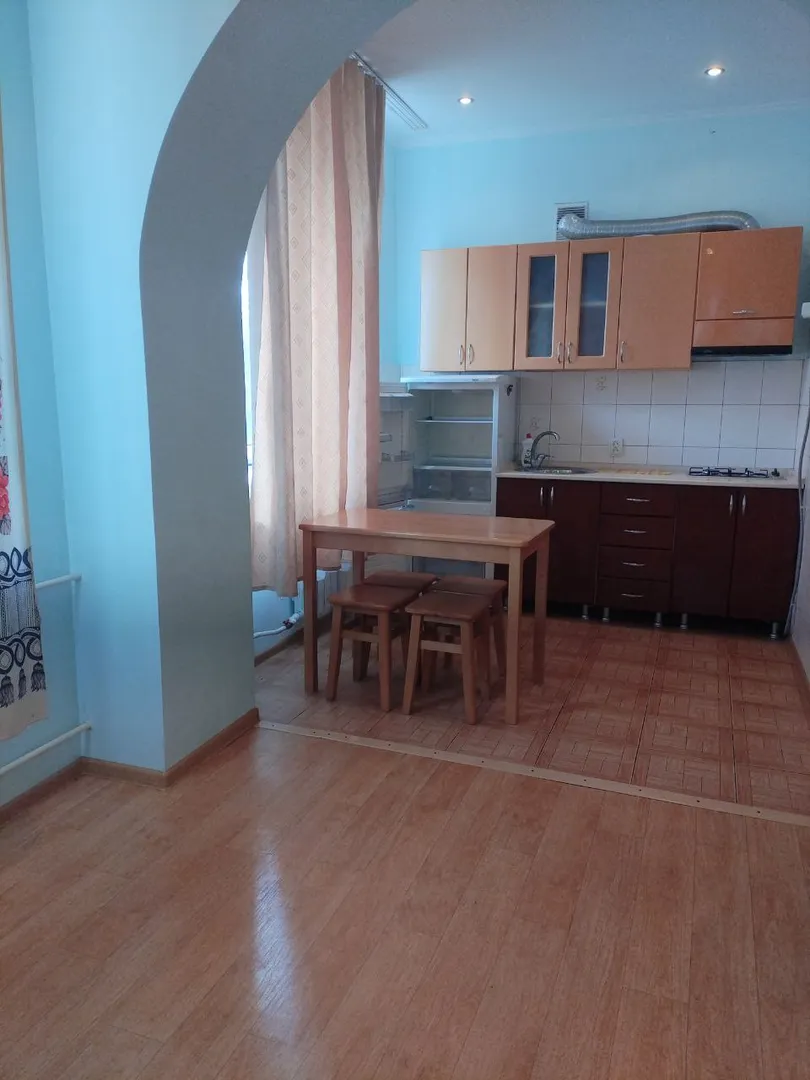 Кухня холодильник плита