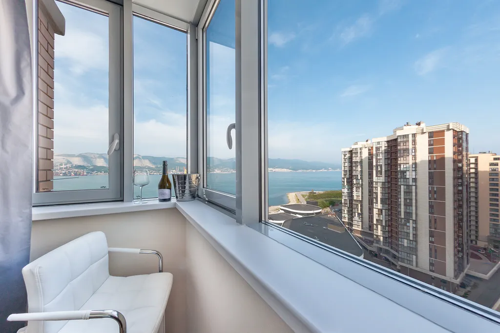 Апартаменты с 3-мя спальнями с видом на море