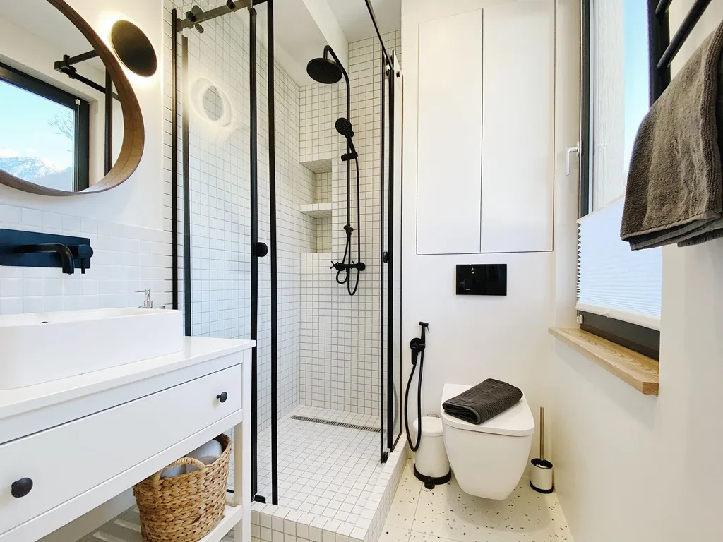 Апартамент с балконом и видом на горы