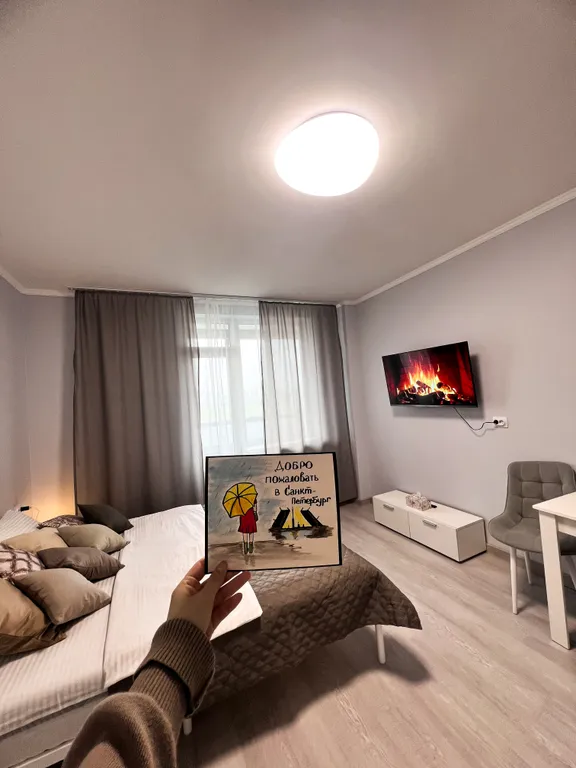 Красивая квартира у метро Девяткино