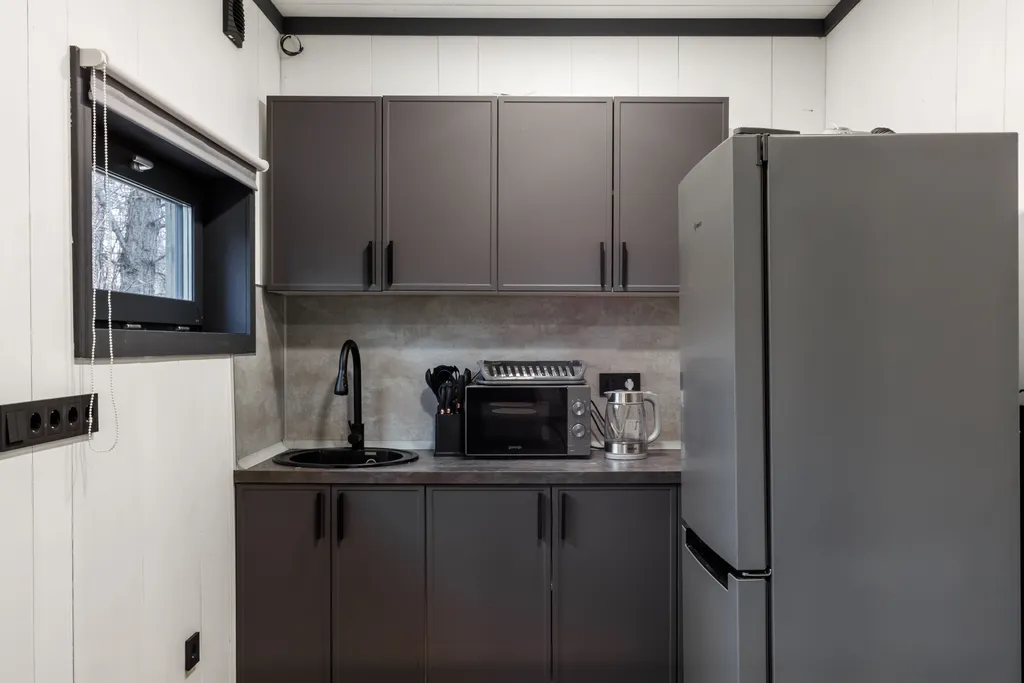 Уютный трехмодульный дом Баргузин с видом на Байкал