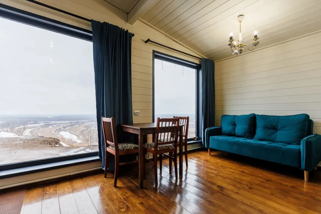 Дом Бирюза с эксклюзивными видами на луга Подвязья