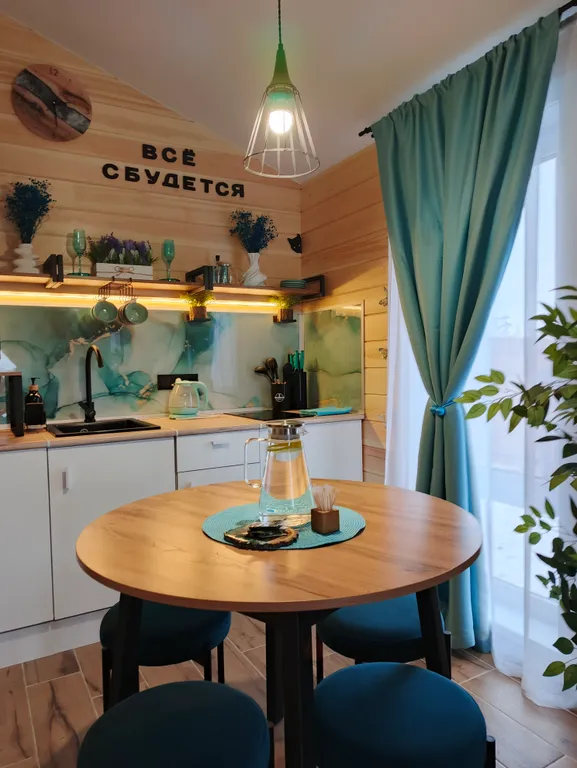 Новый барнхаус со своей территорией и банным чаном