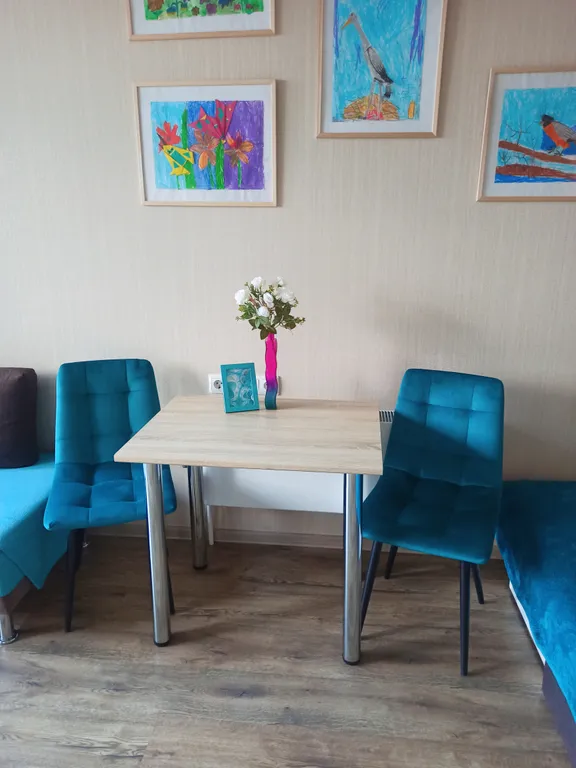 Квартира-студия в ЖК Атмосфера с шикарным видом из окна