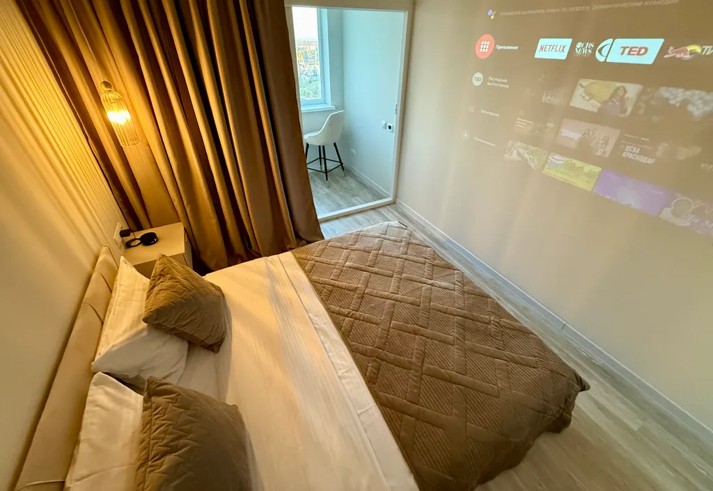 Квартира Авторские 1к Апартаменты с шикарным видом на Дон — аренда посуточно в Ростов-на-Дону