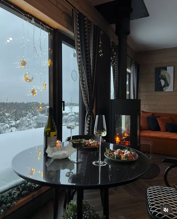 Коттедж Панорамный домик на склоне у Игоры — Орехово