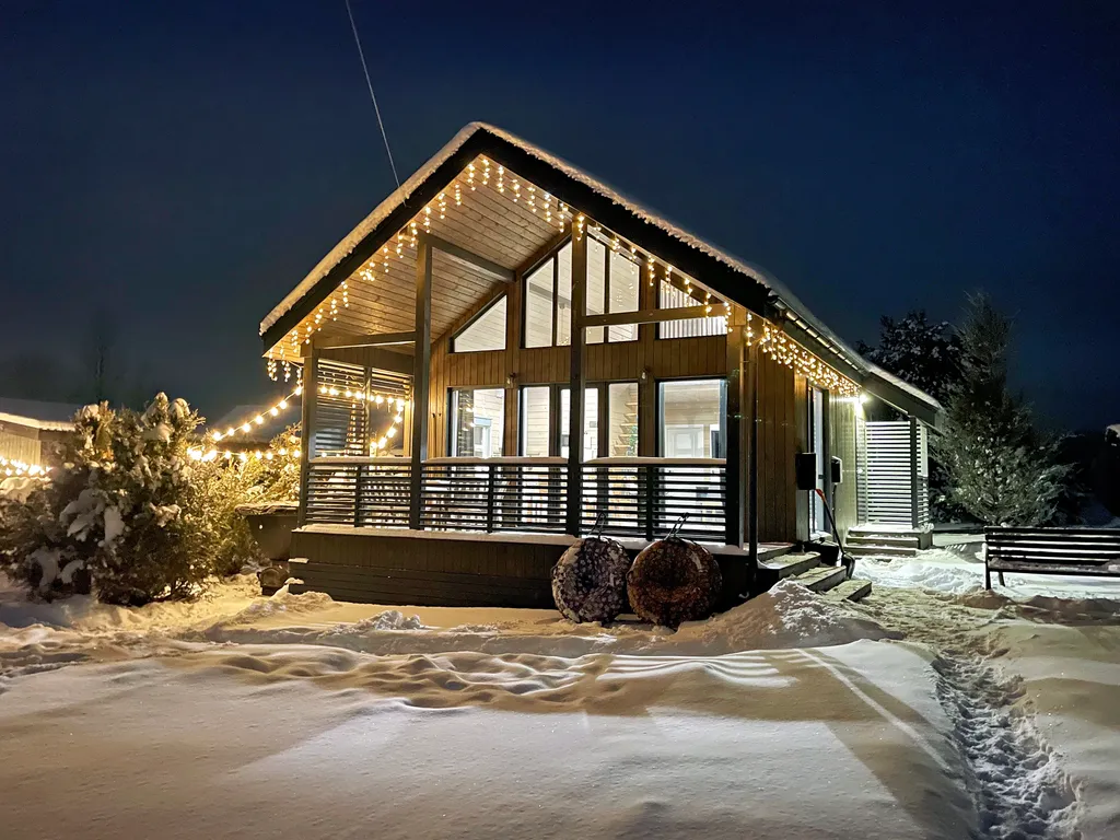Дом с сауной и банным чаном рядом с озером Плещеево