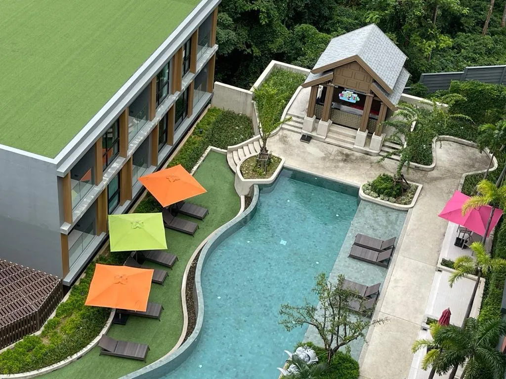 Апартаменты с видом на море в Panora Mida