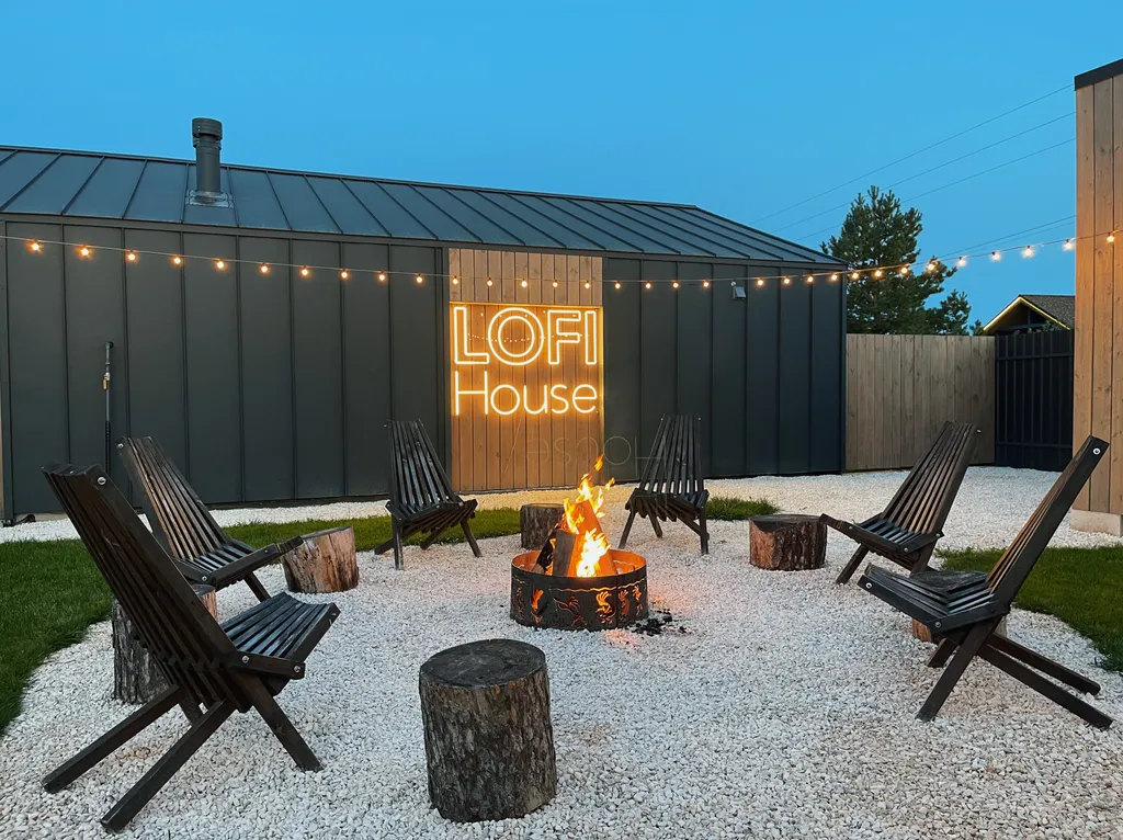 Просторный барнхаус с баней