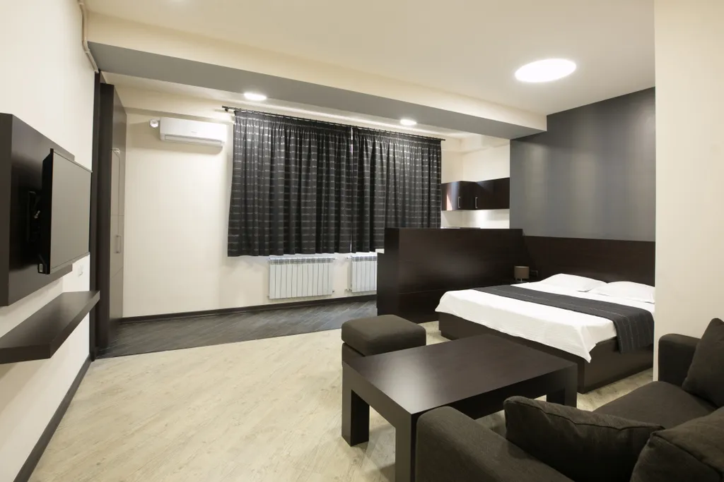 Квартира Студия в новом доме с консьержем в самом сердце городе — аренда посуточно в Ереван