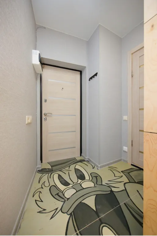 Уютная студия с панорамным окном