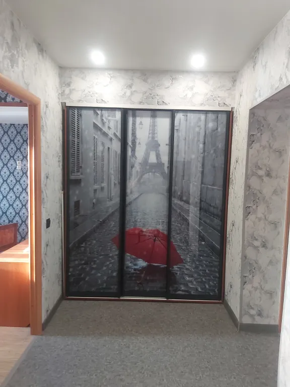 Трешка в самом центре