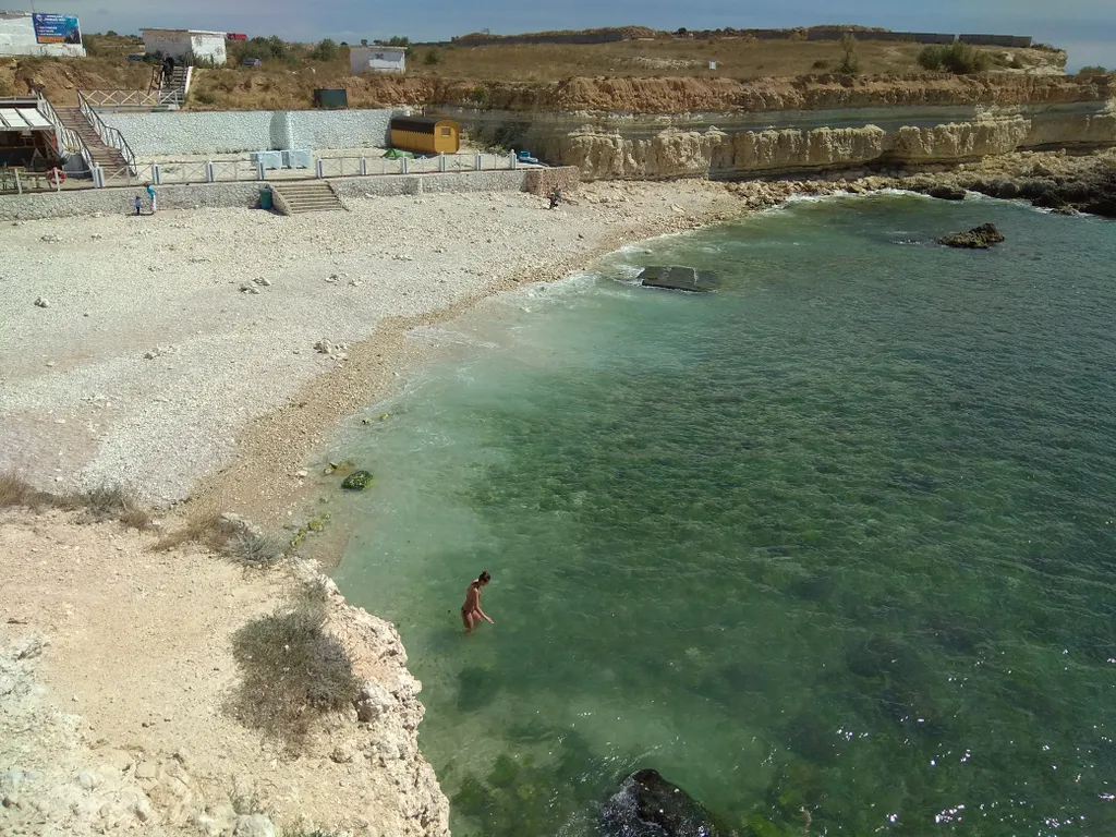 Коттедж Олеандр в Голубой бухте на мысе Херсонес в  Севастополе.