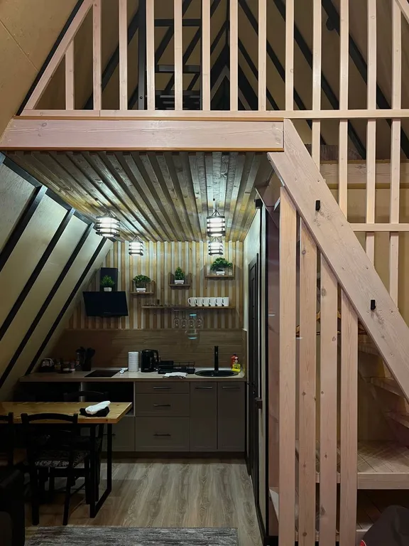 Коттедж 1-комнатный Дом — Шерегеш