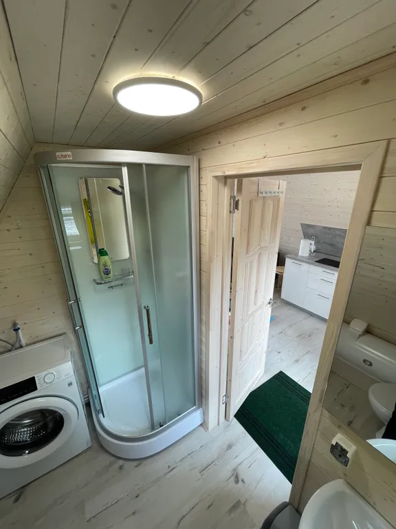 Дом-шалаш N1 с видом на Выборгский залив