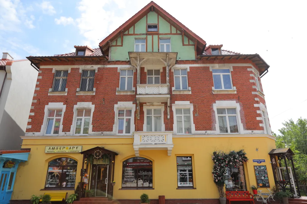 Apart39 с двумя спальнями в Зеленоградске