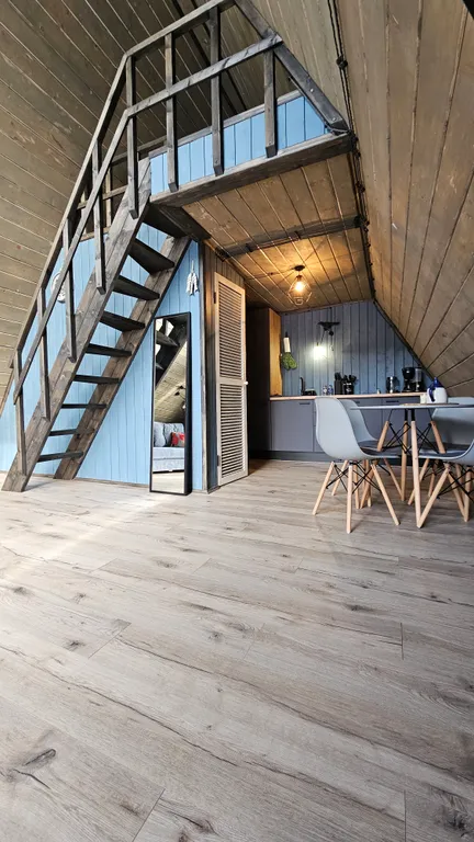 Дом А-Фрейм с террасой №5