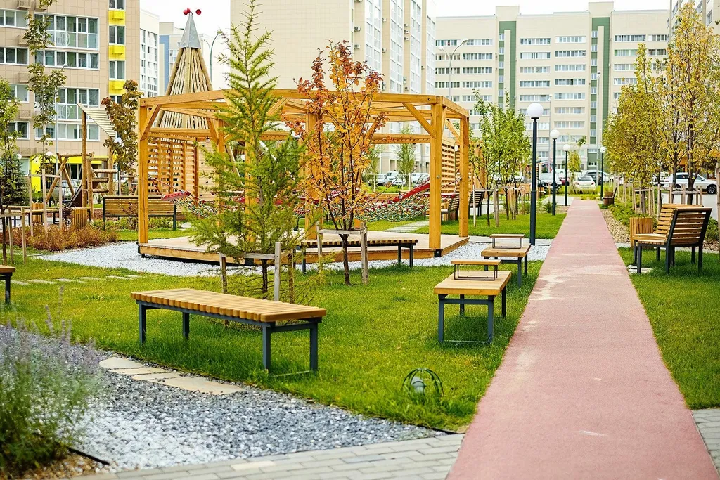 Дизайнерская сканди-студия от Vitamia art в новом ЖК комфорт-класса