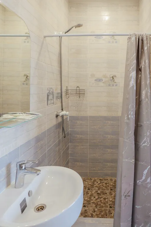 Семейный номер с двуспальной кроватью и раскладным диваном