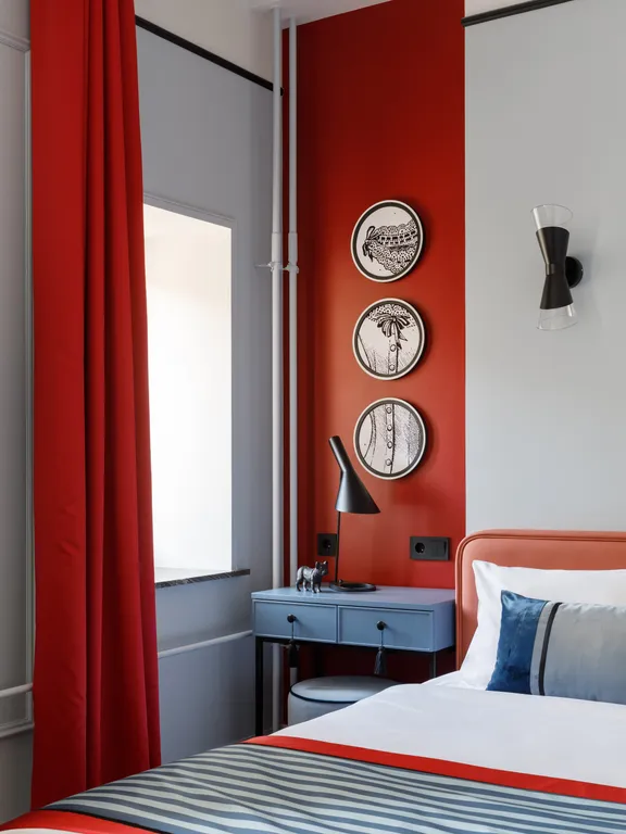 Квартира Квартира Комфорт с диваном с 1 кроватью или 2 раздельными (вид на улицу) — Санкт-Петербург