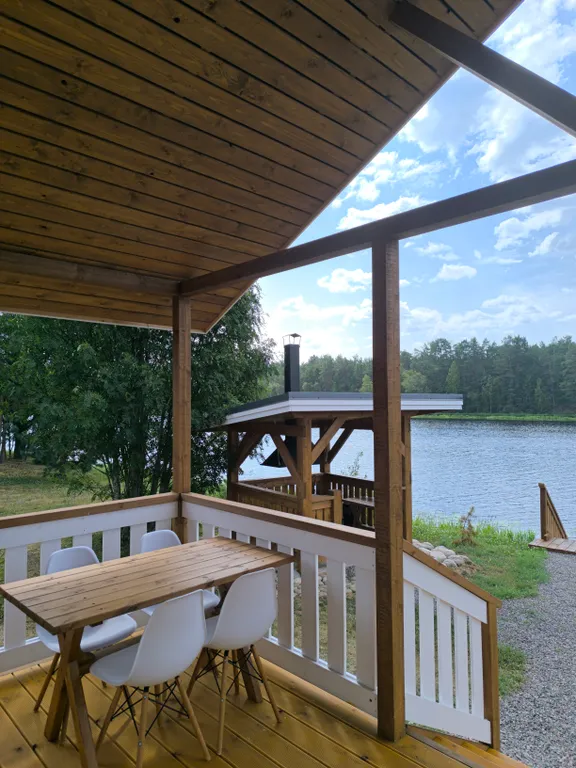 Коттедж Незабываемый отдых в доме с видом на реку и лес — Нурмойла