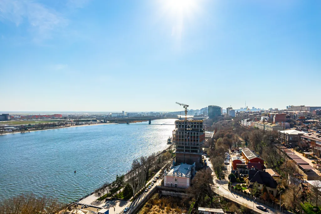 Квартира Квартира Студия с видом на Дон Relax — Ростов-на-Дону