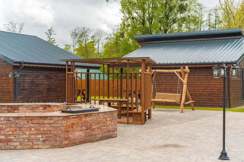 Коттедж Коттедж Глэмпинг точка у моря — Светлогорск