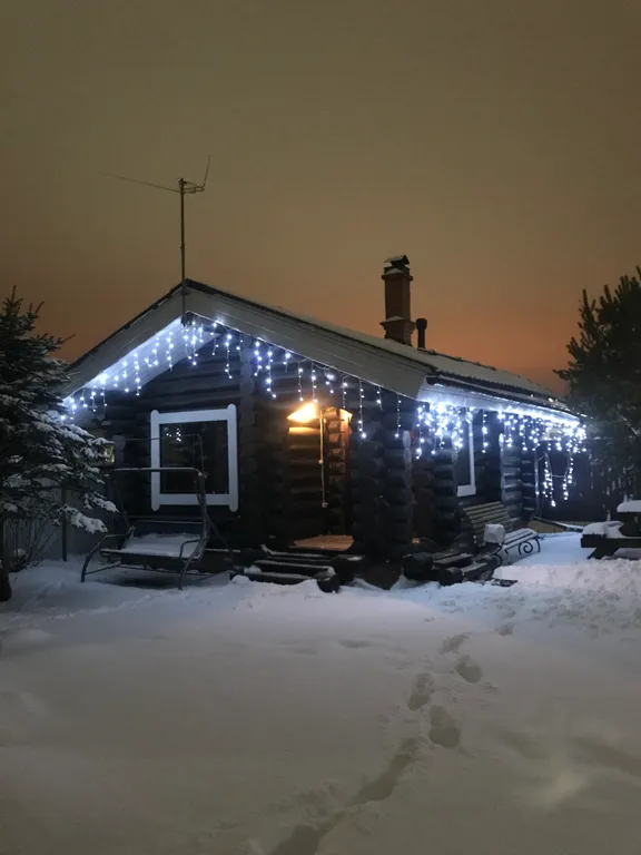 Коттедж Дом для семейного отдыха с баней — Сойкино