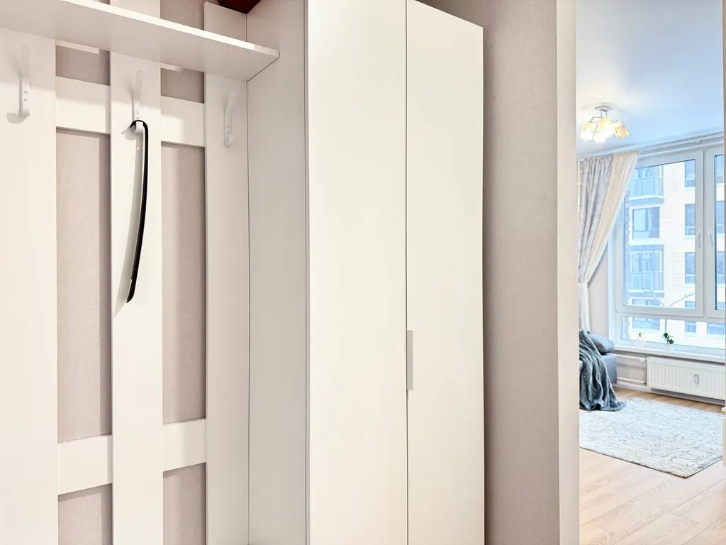 Уютная евро-двухкомнатная квартира в Лайково