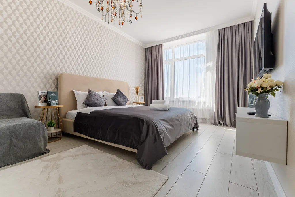 Однокомнатная квартира на левом берегу