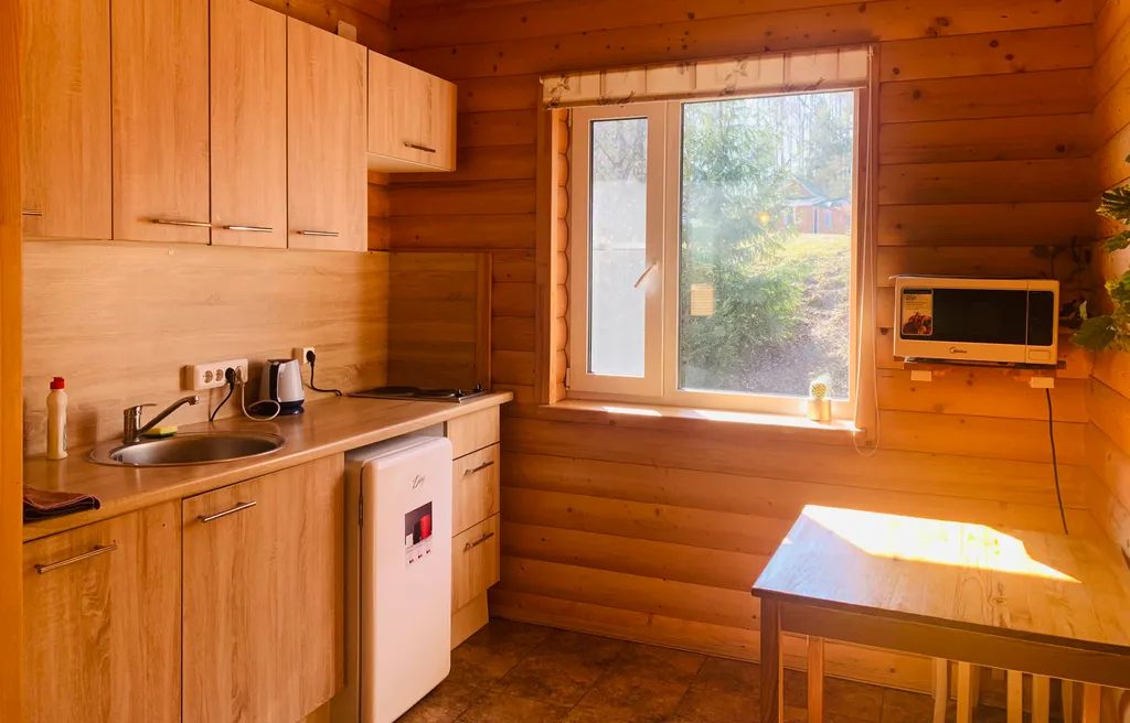 Дом-студия в Карелии с сауной, камином и беседкой