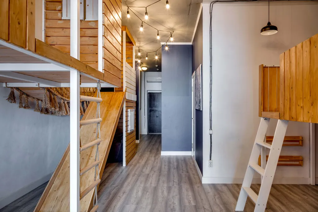 Лофт с детской зоной