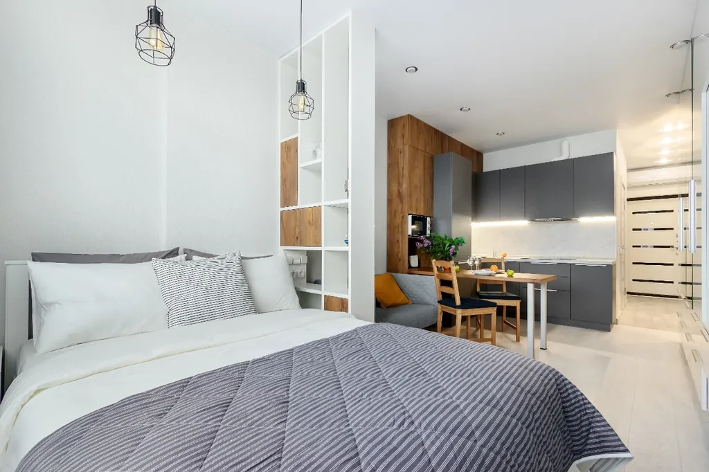 Smart-studio на 23 этаже с видом на Дон