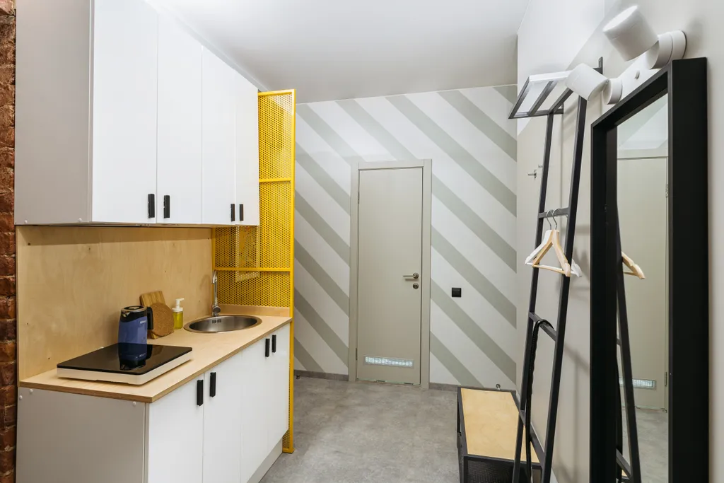 Квартира Квартира Смарт-студия у метро Василеостровская — Санкт-Петербург