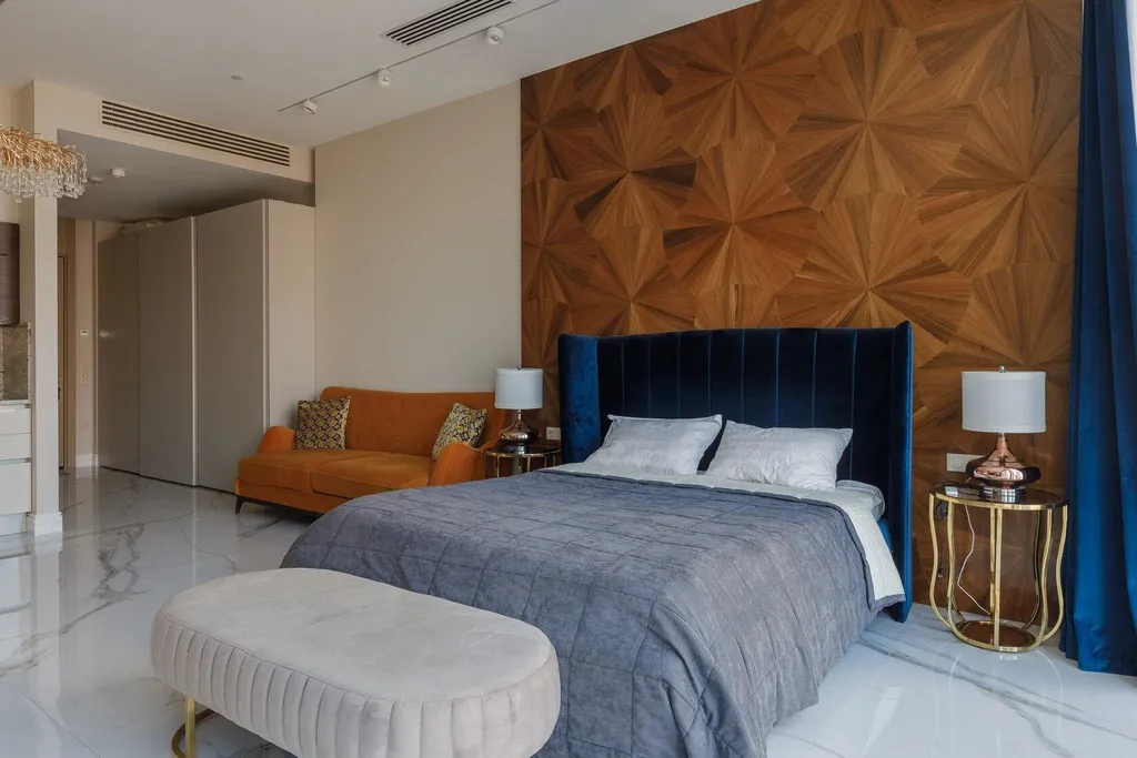 Красивая студия с видом на Москва-Сити