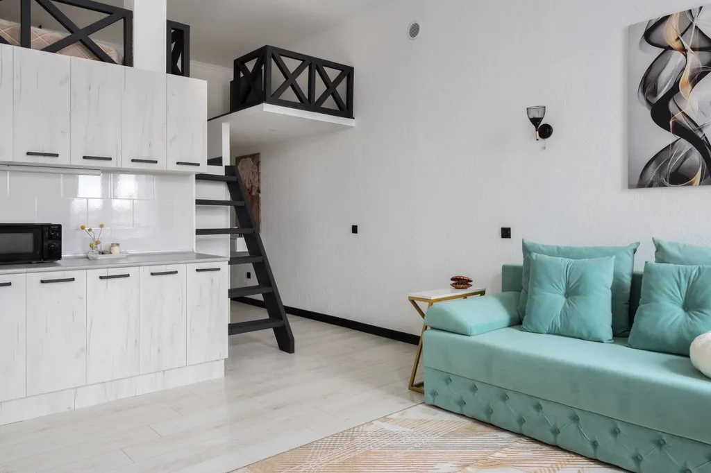 Teplo apartments студия с камином
