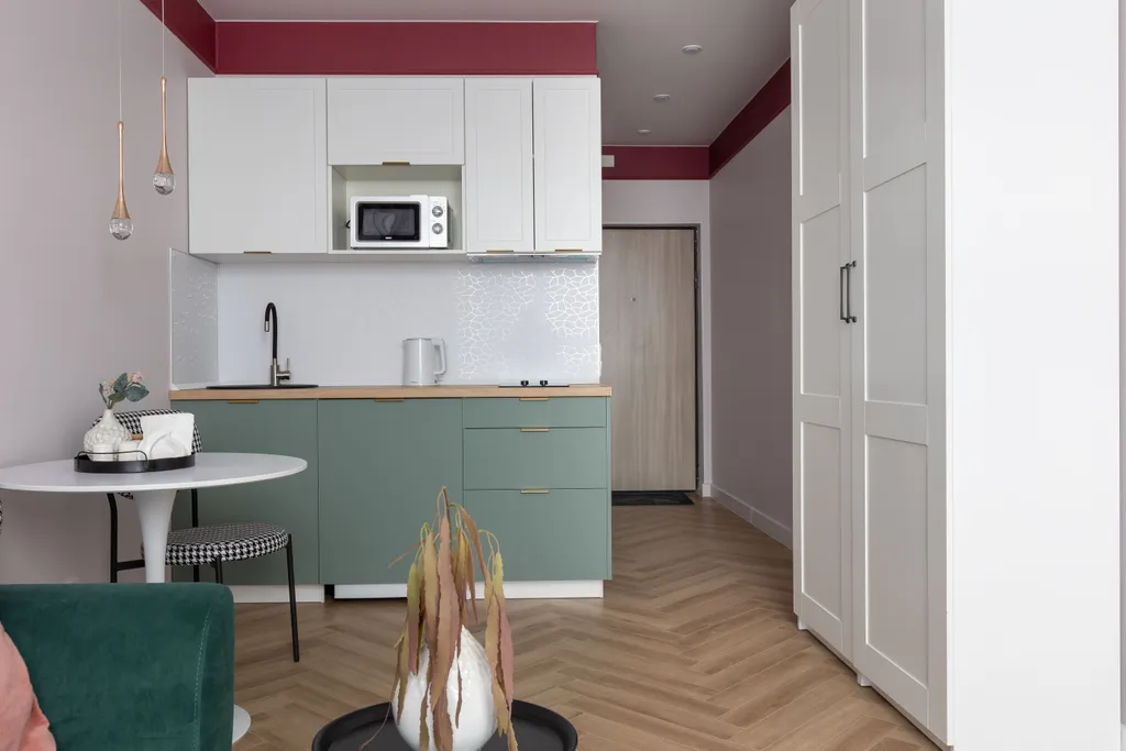 Андреевская студия с камином